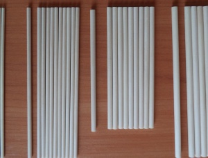 Birch Wooden lollipop sticks 4 mm x 150 mm